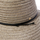 寬簷亞麻帽