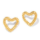 靈魂心型耳環 - IRIS47 Taiwan