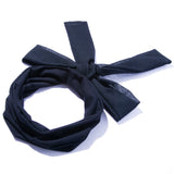 霧光蝴蝶結髮帶