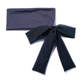 霧光蝴蝶結髮帶