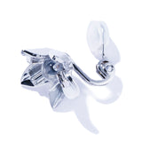 洋牡丹小巧耳夾