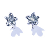 洋牡丹小巧耳夾