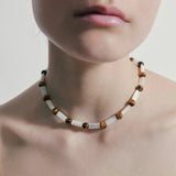 美人魚水漾虎眼石項鍊