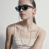 琥珀太陽眼鏡掛鍊/項鍊