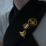 小水坑造型胸針 - IRIS47 Taiwan