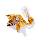 洋牡丹小巧耳夾