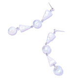 馬賽拼接珍珠耳環 - IRIS47 Taiwan