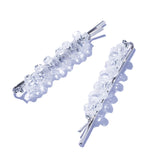 冰綻水晶髮夾