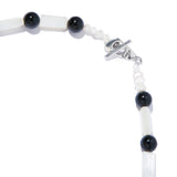 美人魚水漾縞瑪瑙項鍊