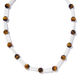 美人魚水漾虎眼石項鍊