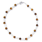 美人魚水漾虎眼石項鍊