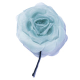 緞面玫瑰胸花