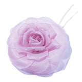 緞面玫瑰胸花