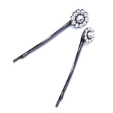 相思樹花朵水鑽髮夾組 - IRIS47 Taiwan