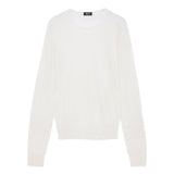 喀什米爾輕薄針織上衣