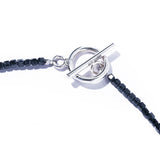 寧靜之心黑尖晶石項鍊