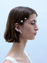 相思樹花朵水鑽髮夾組 - IRIS47 Taiwan