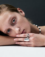 美人魚水漾縞瑪瑙項鍊