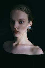 泡泡珍珠耳夾 / 泡泡夢境珍珠耳夾