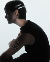 皺褶設計長袖上衣