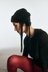 喀什米爾輕薄針織上衣