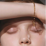 方塊18K金手鍊02 - IRIS47 Taiwan