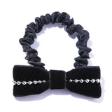 天鵝絨蝴蝶結髮圈 - IRIS47 Taiwan