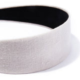 寬版亞麻髮箍 - IRIS47 Taiwan