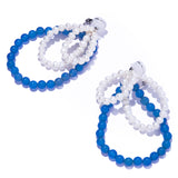 Fabiana 藍瑪瑙耳夾 - IRIS47 Taiwan