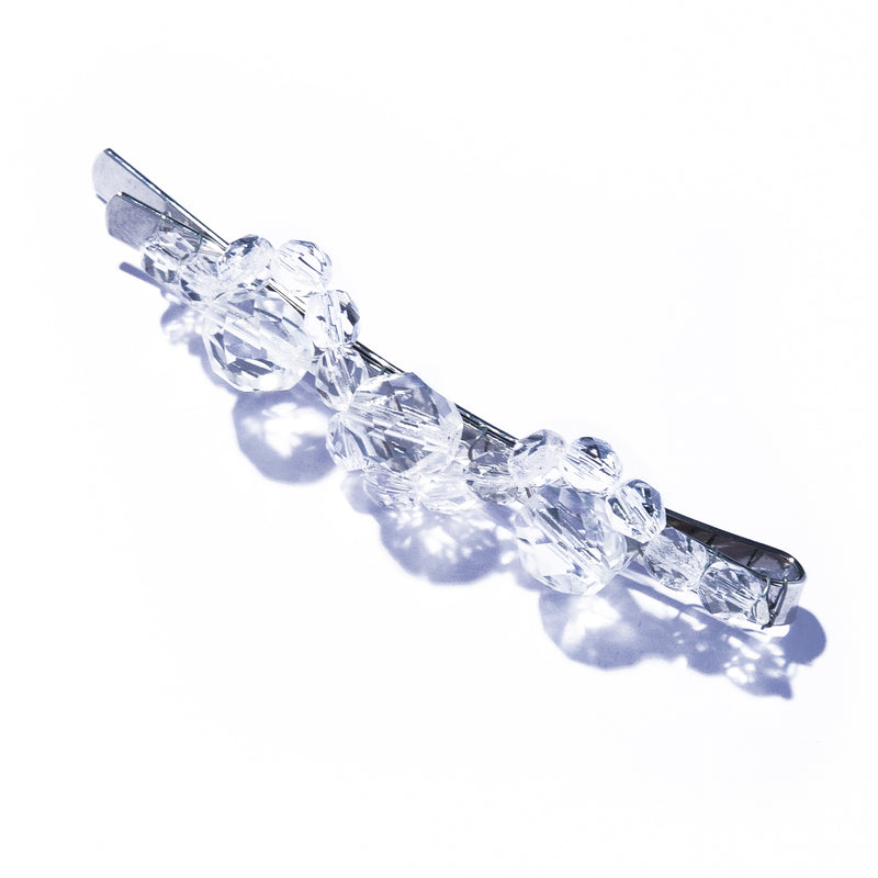 晨露水晶髮夾
