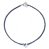 寧靜之心黑尖晶石項鍊