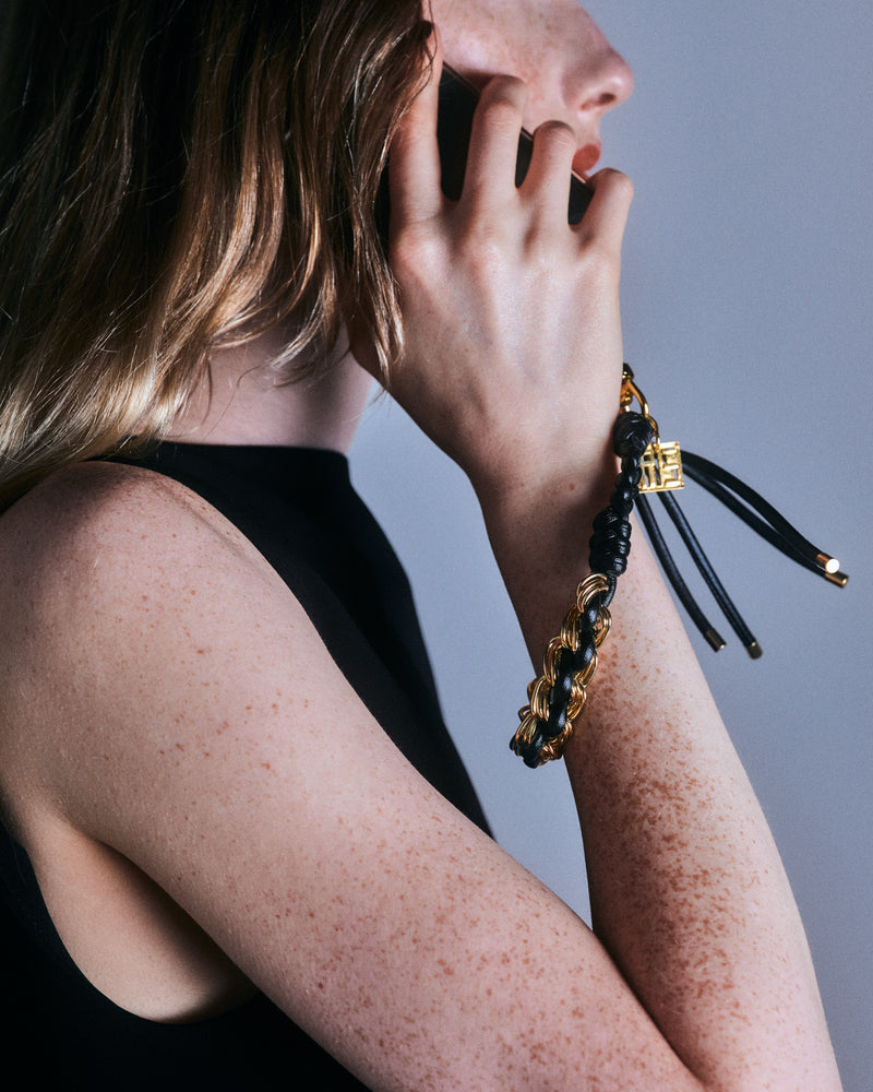 編織皮革手機掛繩