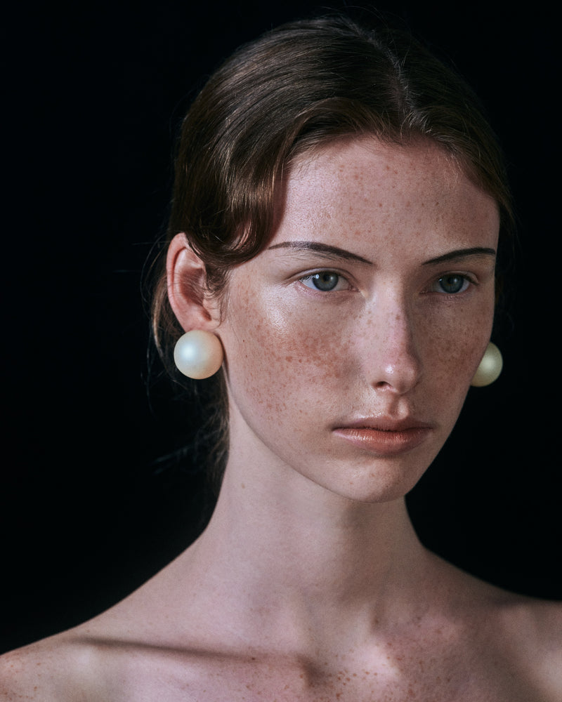 泡泡珍珠耳夾 / 泡泡夢境珍珠耳夾