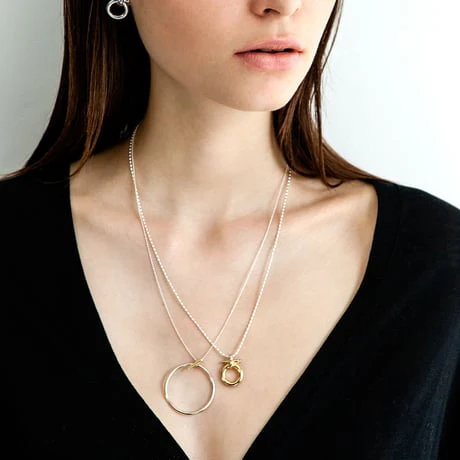 針‧環造型項鍊